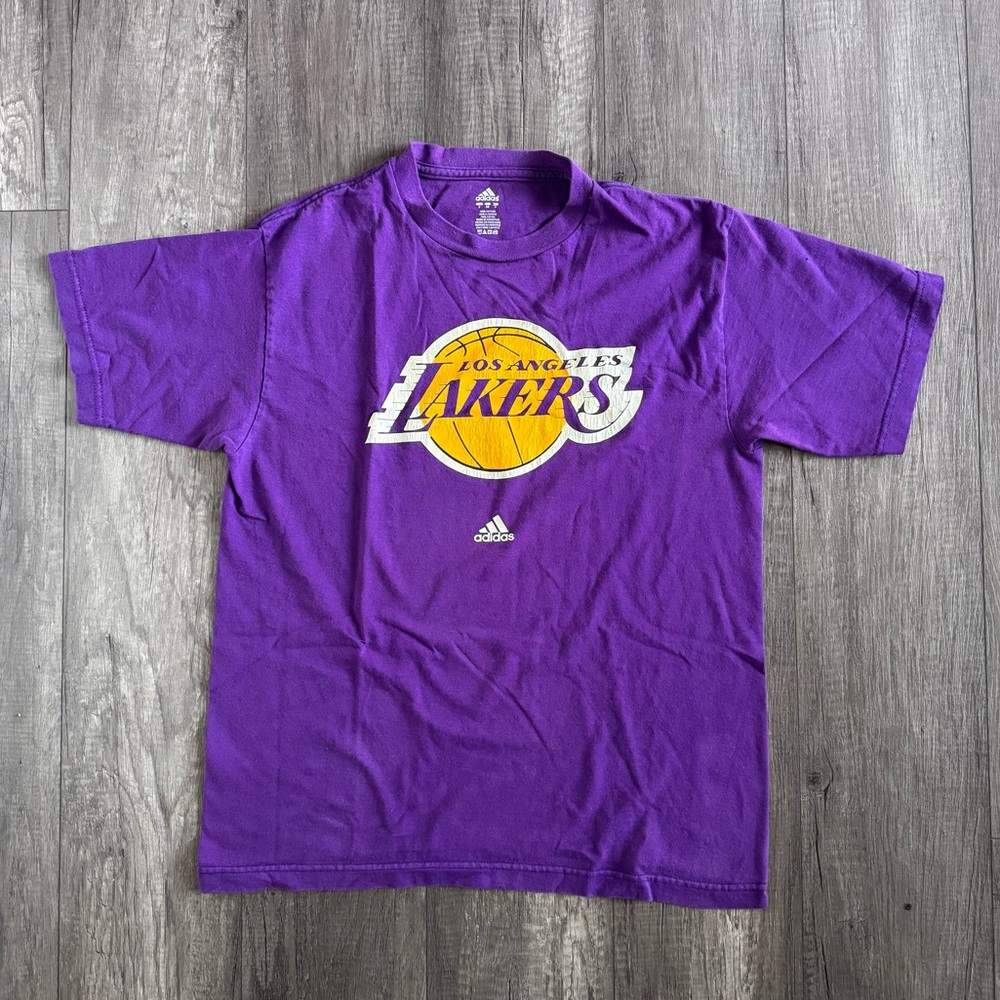 Lakers Graphic Tee Purple Small